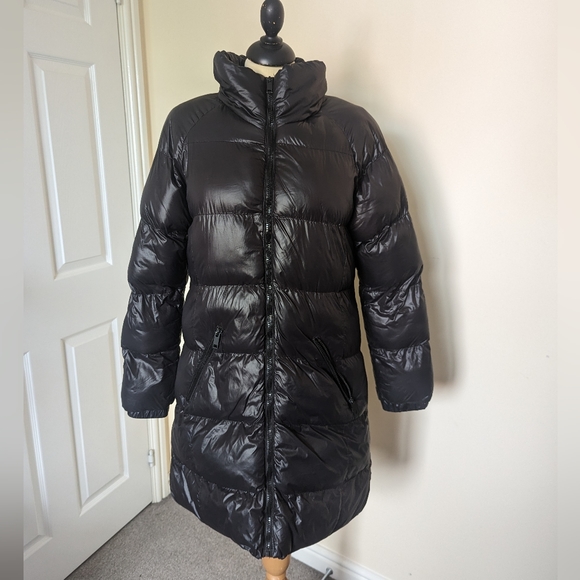 Brave soul black puffer coat size S 8 - Picture 5 of 7